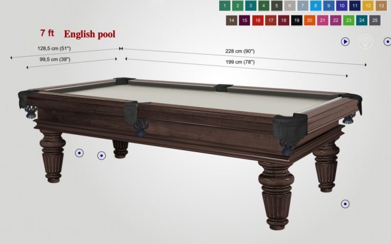 SNOOKER & BILLIARD TABLES HANDMADE IN THE UK NAPPING BLOCK FOR POOL 