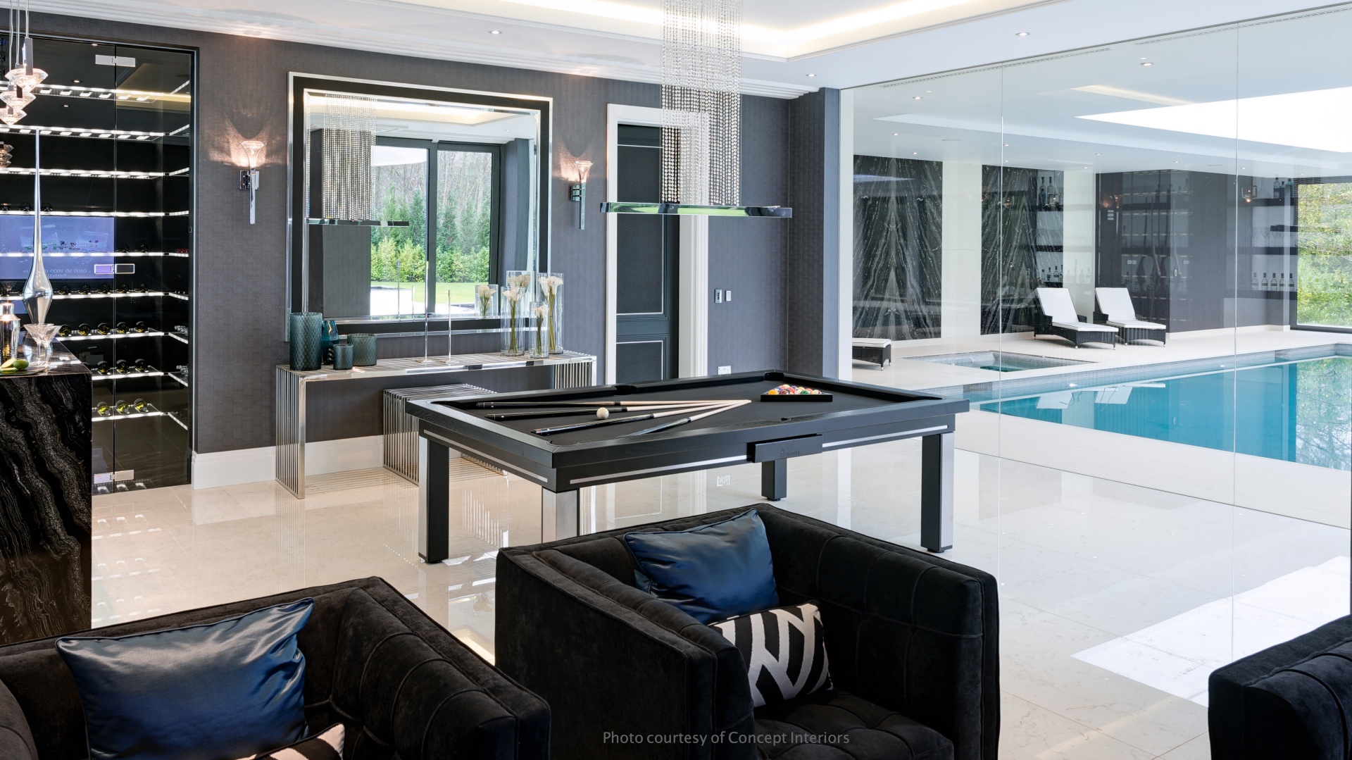 Modern Pool Table Luxury Pool Tables