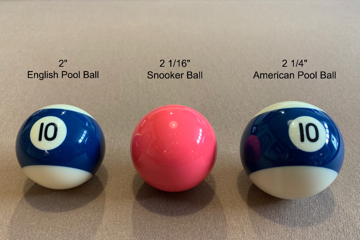 American Spots & Stripes Pool Balls 2 1/4" ex demo limited stock spare balls 