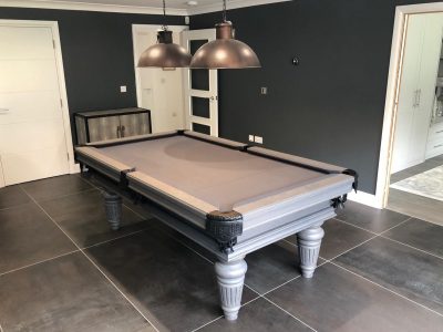 7ft_TraditionalPoolTable_Oak13_Pewtercloth_