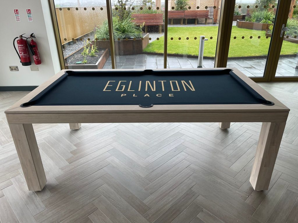 Natural Oak Contemporary with Branded Cloth